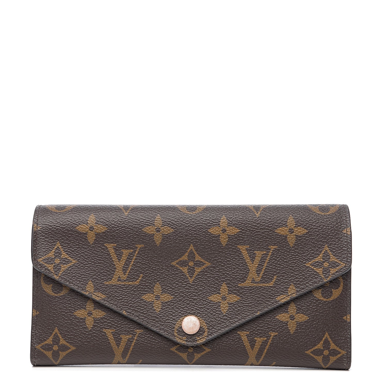 Louis Vuitton Monogram Josephine Wallet Rose Nacre 1 of 5