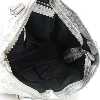 Balenciaga Agneau Giant 12 Silver Hardware City Gris Aluminum 5 of 8