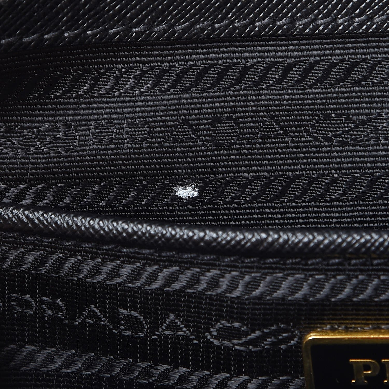 Prada Saffiano Lux Large Tote Nero Black 7 of 12