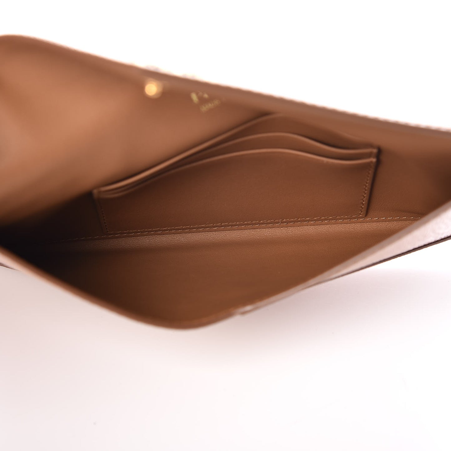 Vitello Move Envelope Wallet Caramel