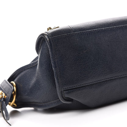Balenciaga Chevre Gold Metallic Edge Hardware S City Bleu Nuit Dark Sea 6 of 11