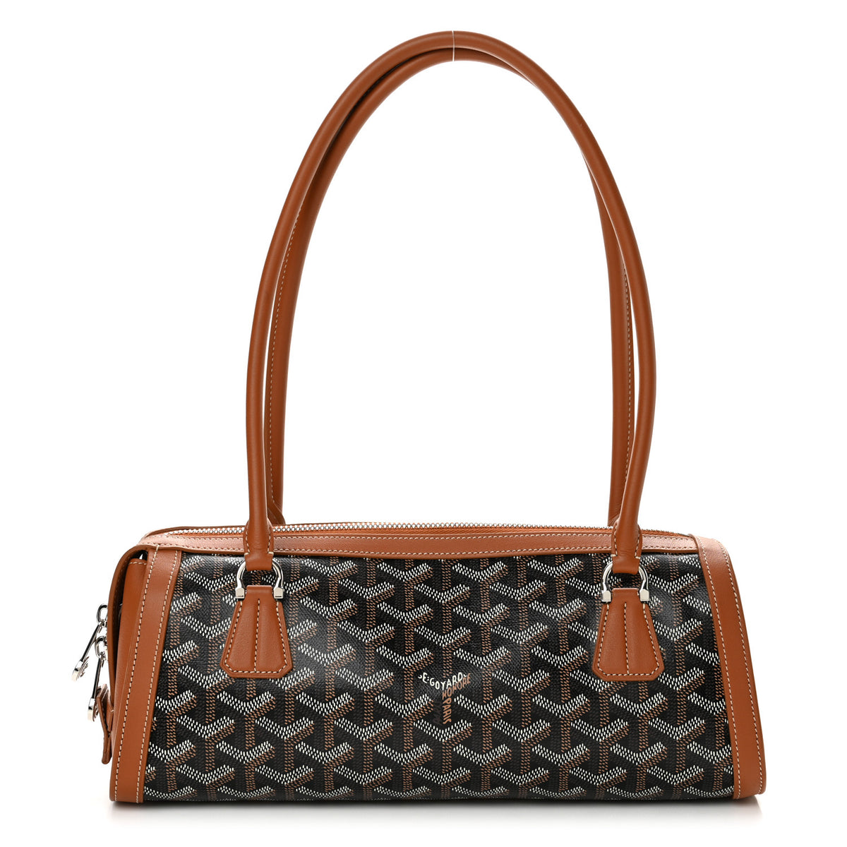 Goyardine Bonbonnière Bag Black Gold