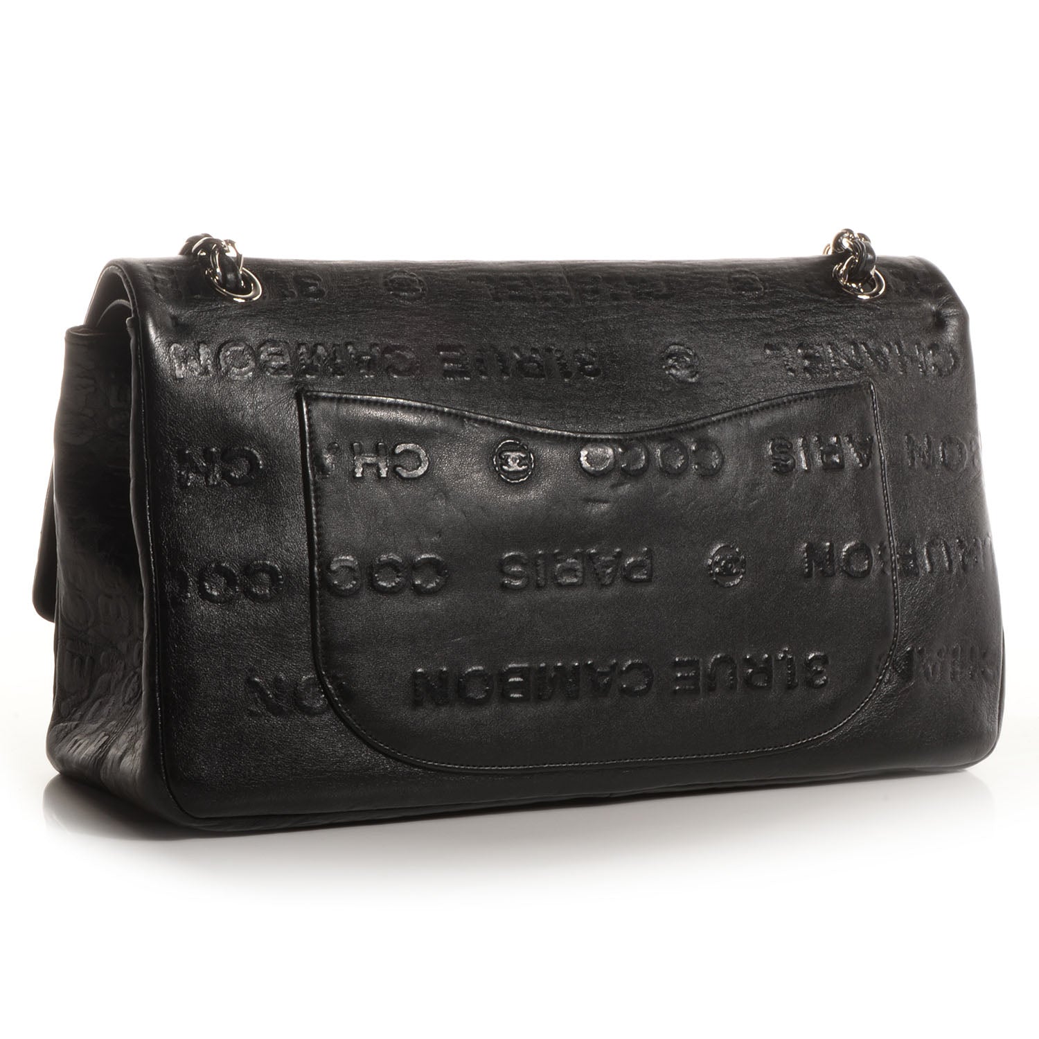 Chanel Calf Unlimited Jumbo Flap Black 3 of 7