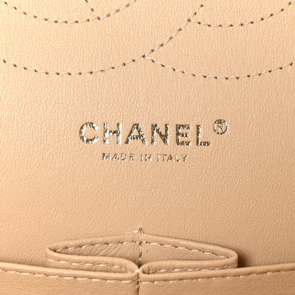Chanel Caviar Quilted Jumbo Double Flap Beige 6 of 10