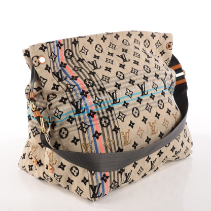 Louis Vuitton Monogram Cheche Bohemian Blue 3 of 7