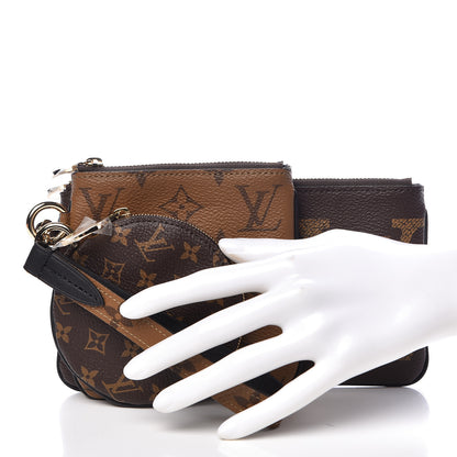 Louis Vuitton Reverse Monogram Giant Trio Pouch 2 of 11