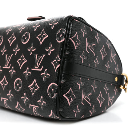Louis Vuitton Monogram Fall for You Speedy Bandouliere 25 Black 9 of 9