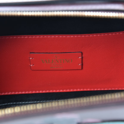 Valentino Garavani X UNDERCOVER Smooth Calfskin Graphic Print VSling Crossbody Bag Rubin 5 of 10