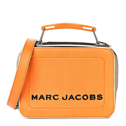 Marc Jacobs Calfskin The Box 20 Crossbody Orange 1 of 10