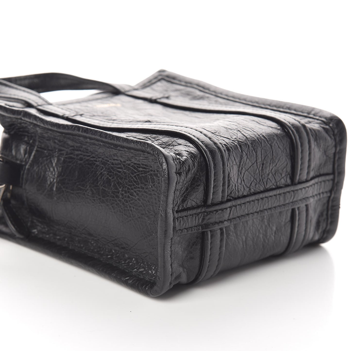 Agneau XXS Bazar Shopper Tote Black