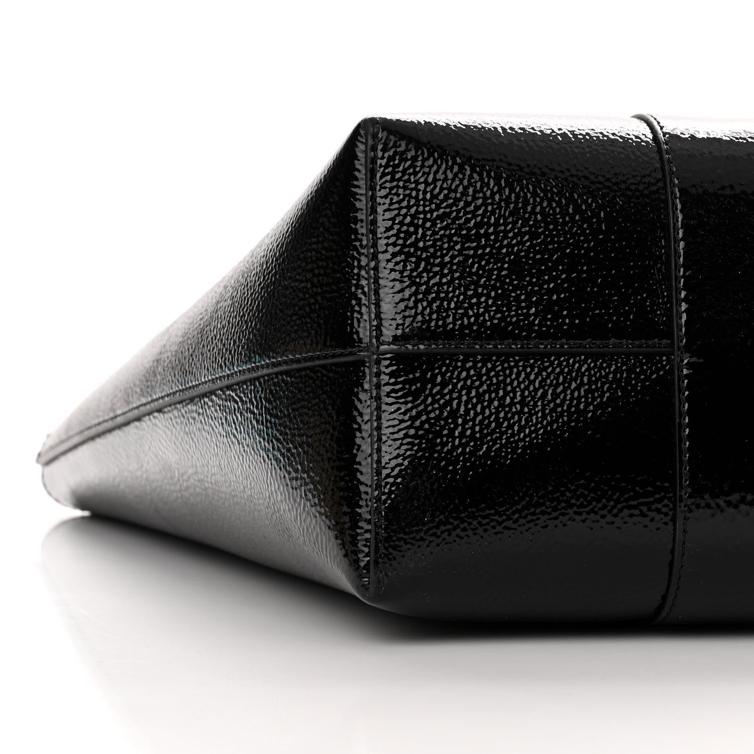 Mulberry High Shine Grain Bayswater Tote Black 8 of 9