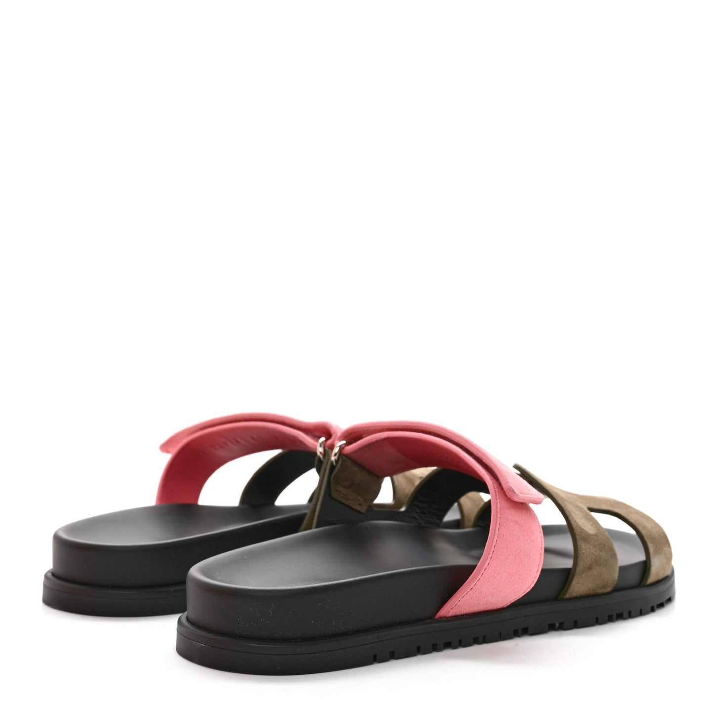 Suede Goatskin Womens Chypre Sandals 41 Toundra Rose Du Desert