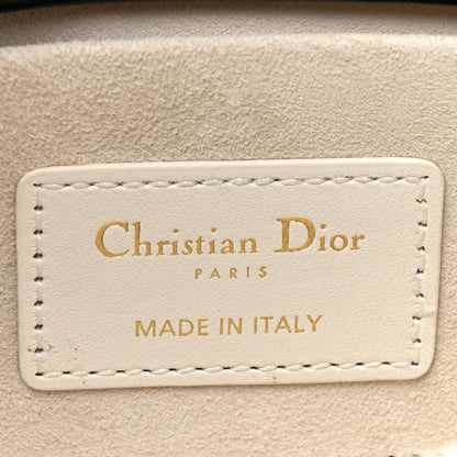 Christian Dior Lambskin Cannage Small Lady D-Joy Latte Black 5 of 9
