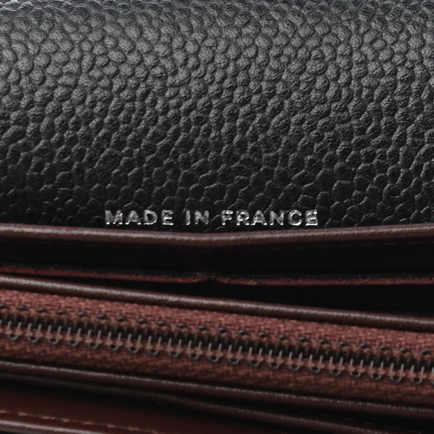 Caviar Quilted Large Gusset Flap Wallet Black