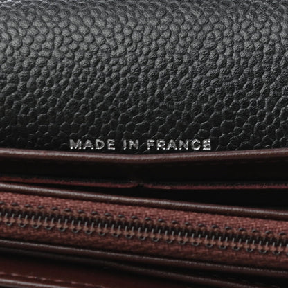 Chanel Caviar Quilted Large Gusset Flap Wallet Black 7 of 8