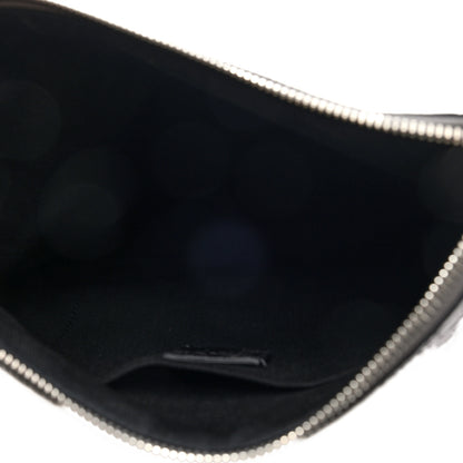 Givenchy Metallic Calfskin Small Voyou Bag Silver 5 of 9
