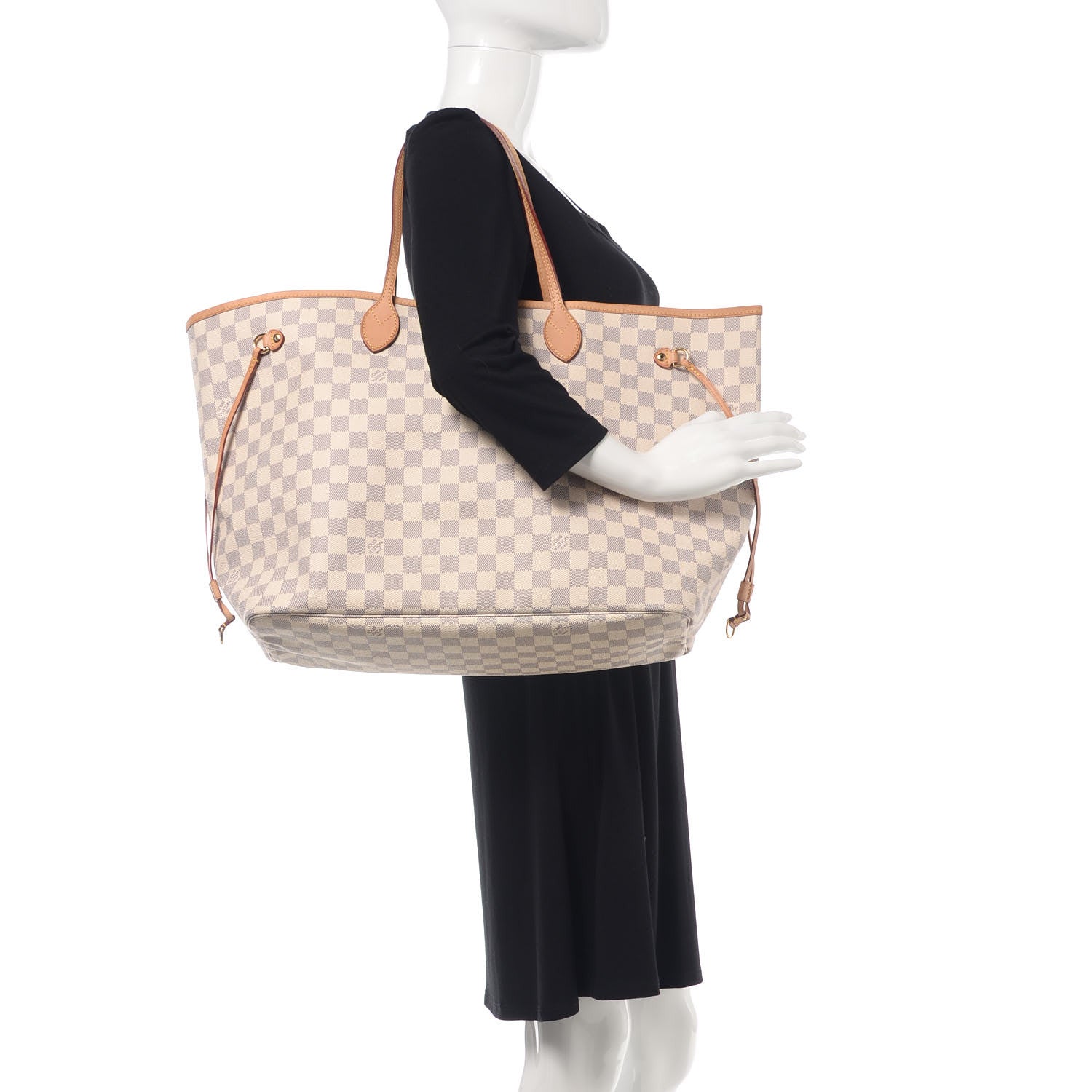 Louis Vuitton Damier Azur Neverfull GM 2 of 13
