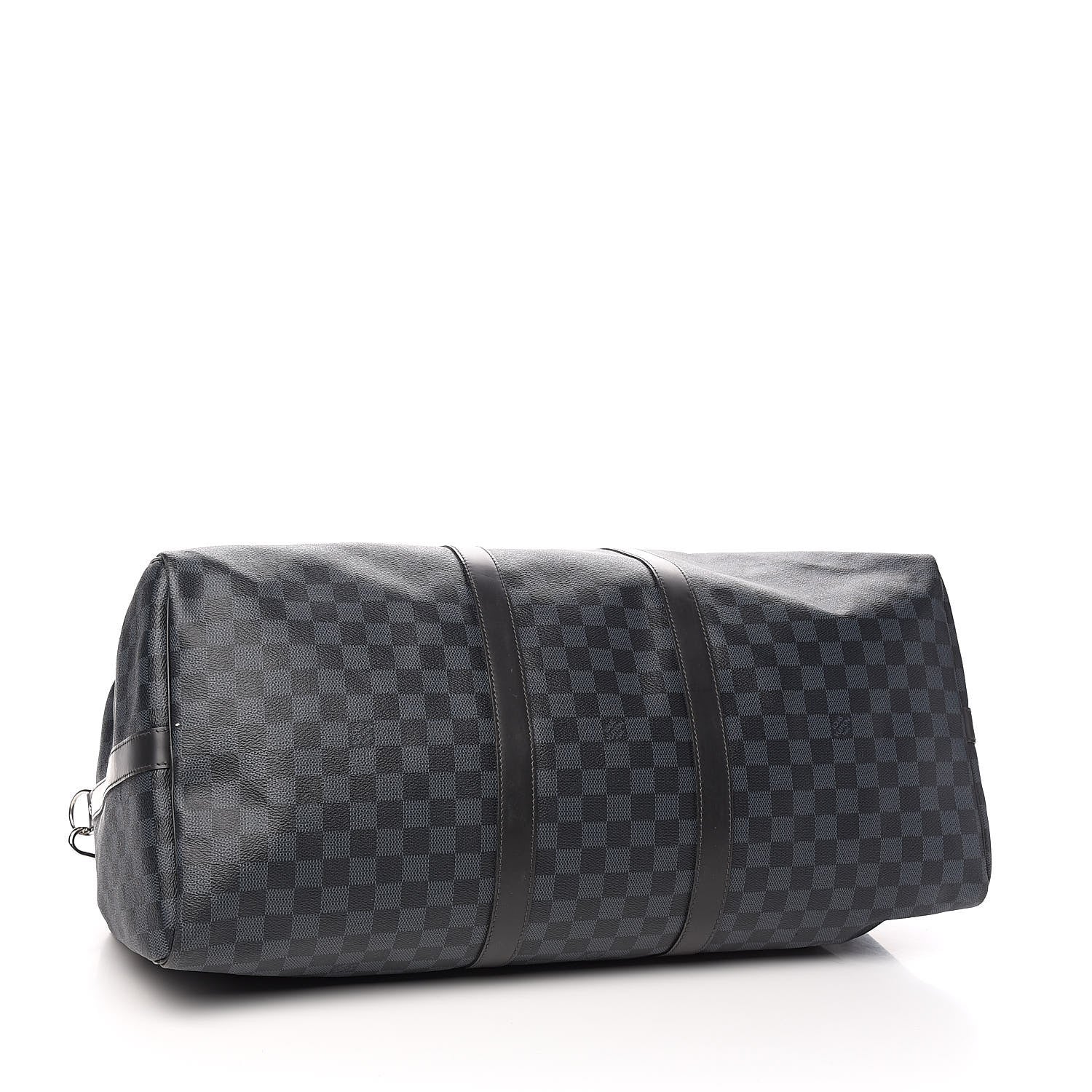 Louis Vuitton Damier Cobalt Keepall Bandouliere 55 4 of 15
