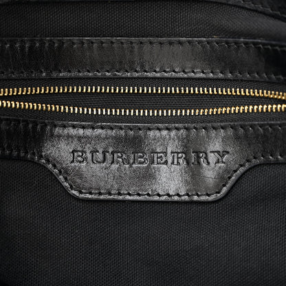 Burberry House Check Bridle Calfskin Medium Gosford Hobo Black 7 of 20