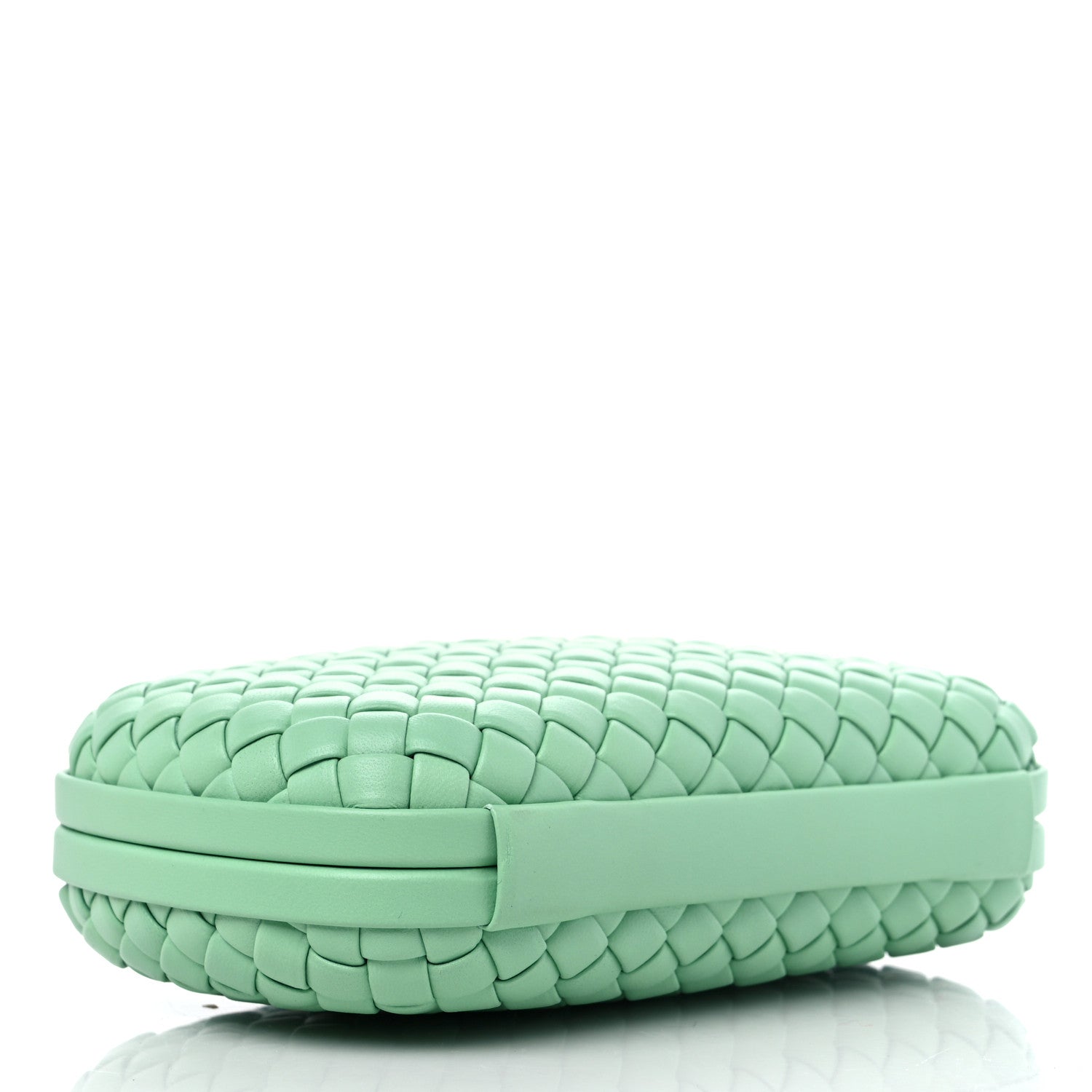 Bottega Veneta Nappa Intrecciato Knot Clutch Siren 5 of 9