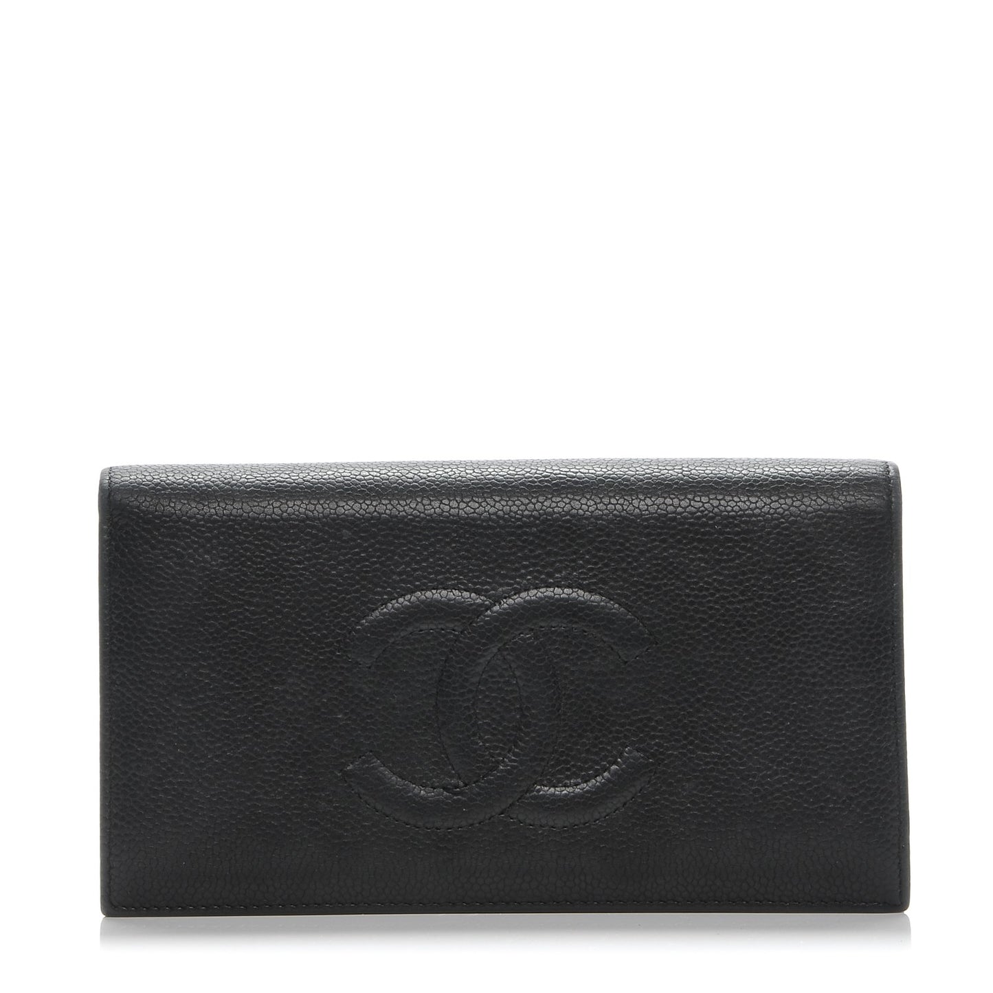 Caviar Timeless CC Yen Wallet Black