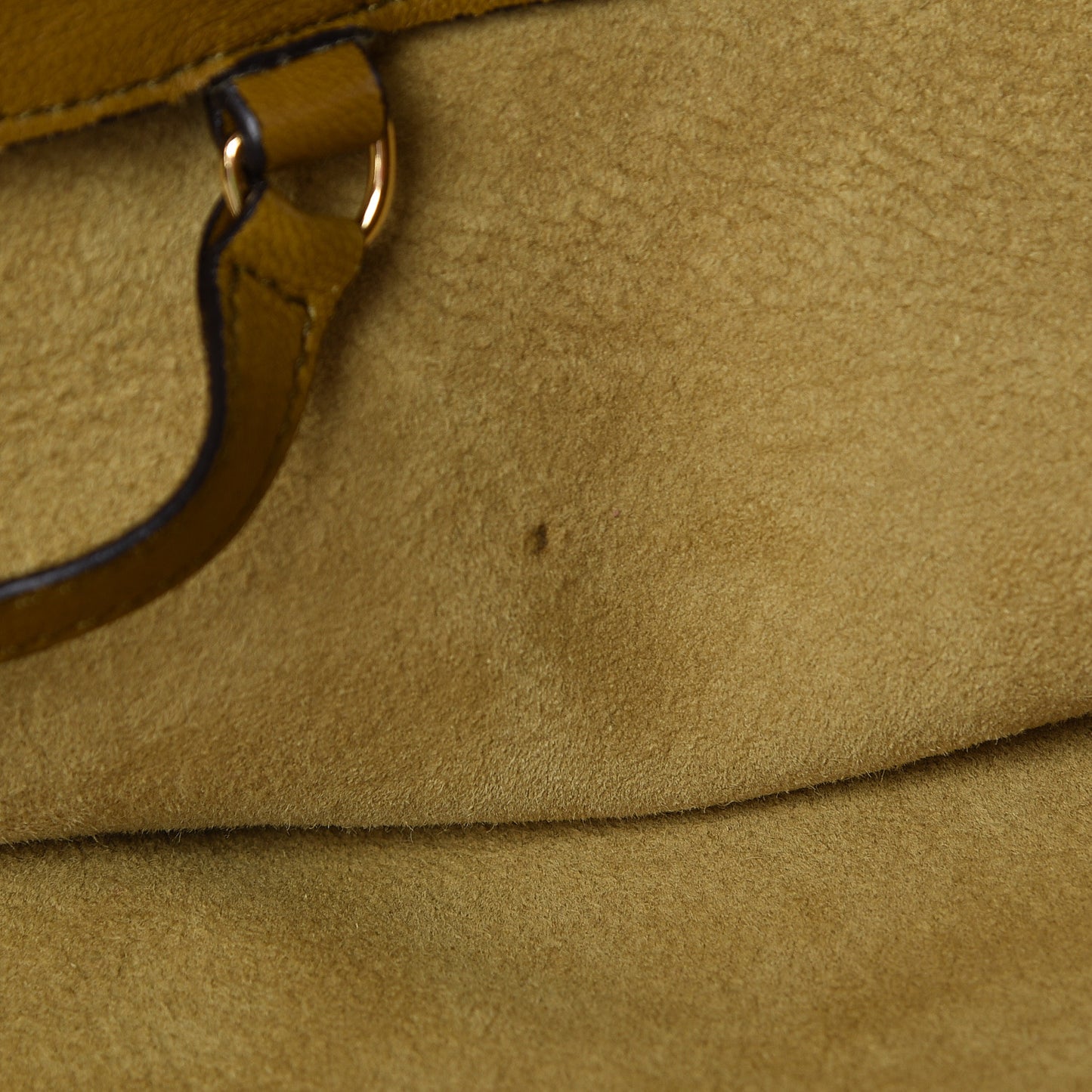 Ramskin Small Alix Padlock Zip Shoulder Bag Olive