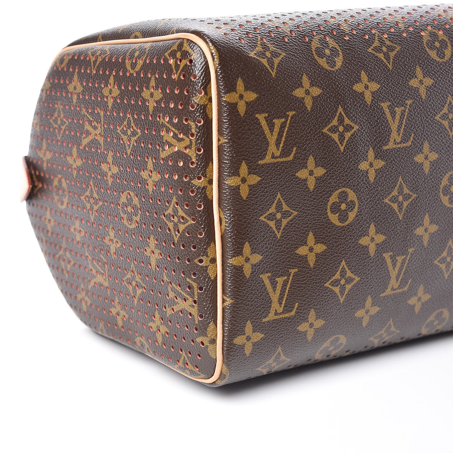 Monogram Perforated Speedy 30 Orange