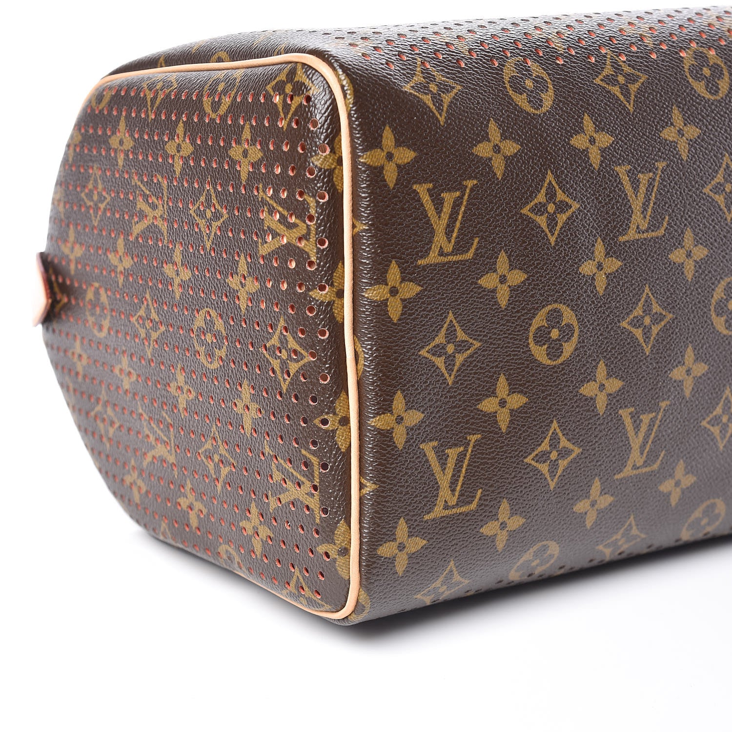 Louis Vuitton Monogram Perforated Speedy 30 Orange 5 of 9
