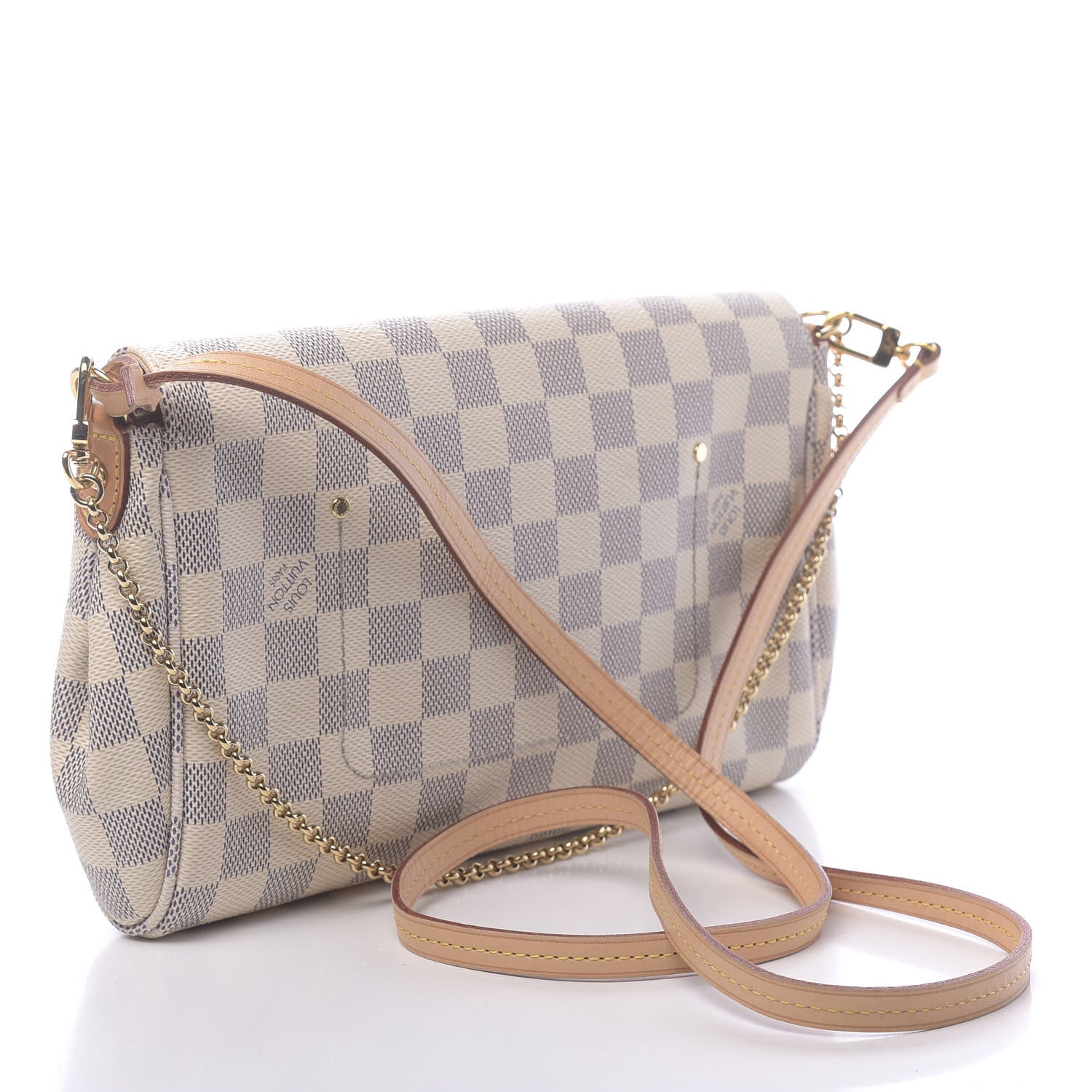 Louis Vuitton Damier Azur Favorite MM 3 of 12