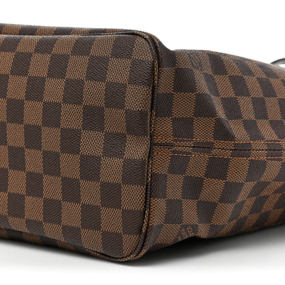 Louis Vuitton Damier Ebene Neo Neverfull MM Rose Ballerine 8 of 9