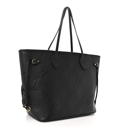 Louis Vuitton Empreinte Monogram Giant Neverfull MM Black 4 of 11