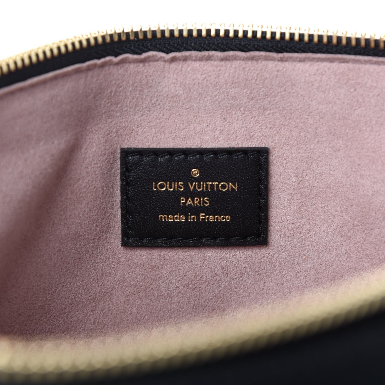 Louis Vuitton Lambskin Embossed Monogram Coussin PM Black 8 of 9