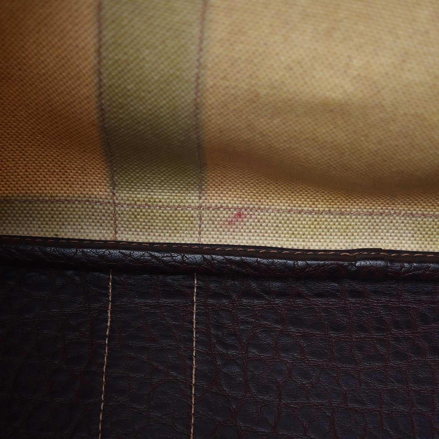 Hermes Buffle Sindhu Toile Garden Party 36 MM Tote Marron Fonce 10 of 16