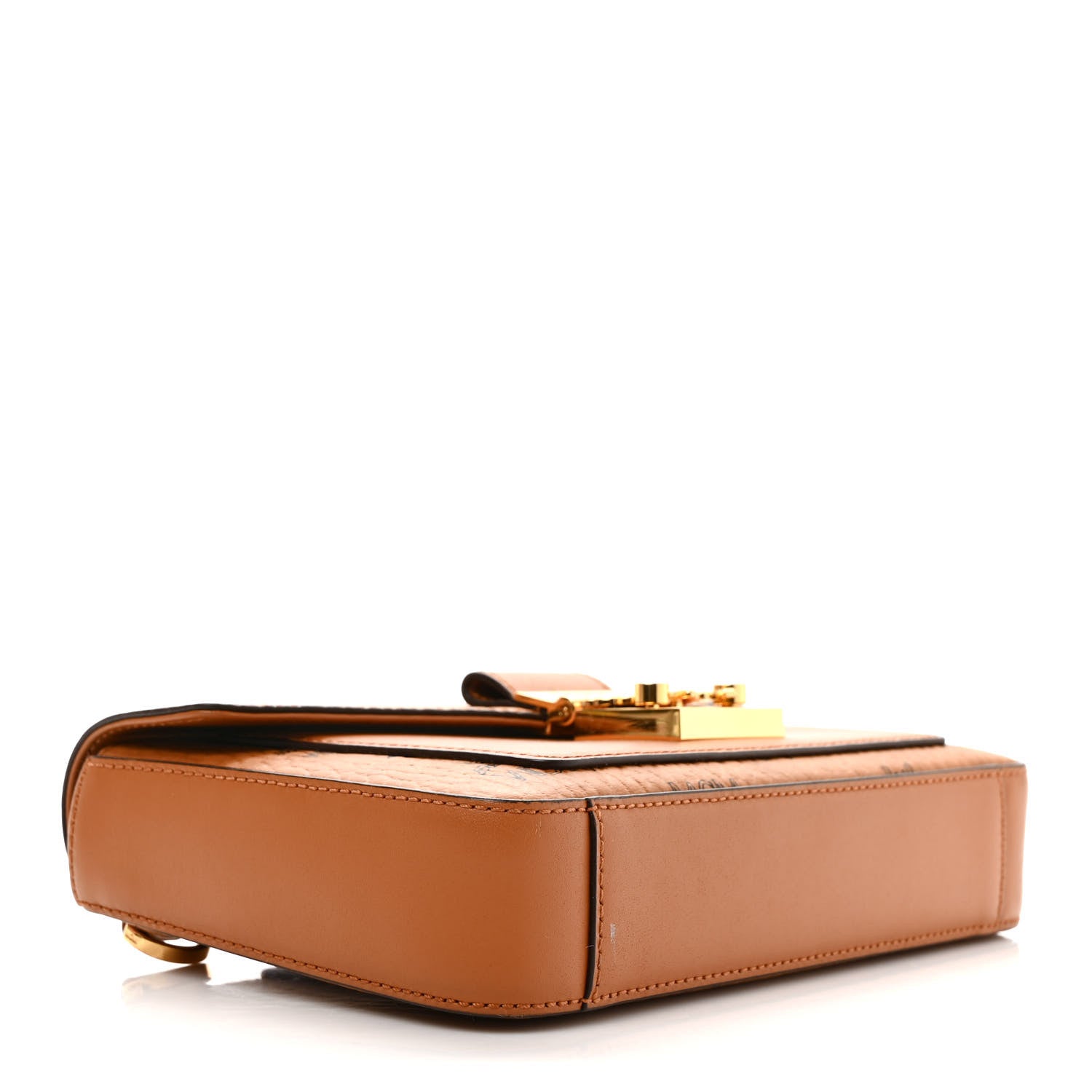 MCM Visetos Small Millie Crossbody Belt Bag Cognac 4 of 8