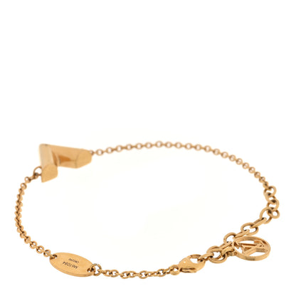 Louis Vuitton Essential V Bracelet Gold 3 of 4
