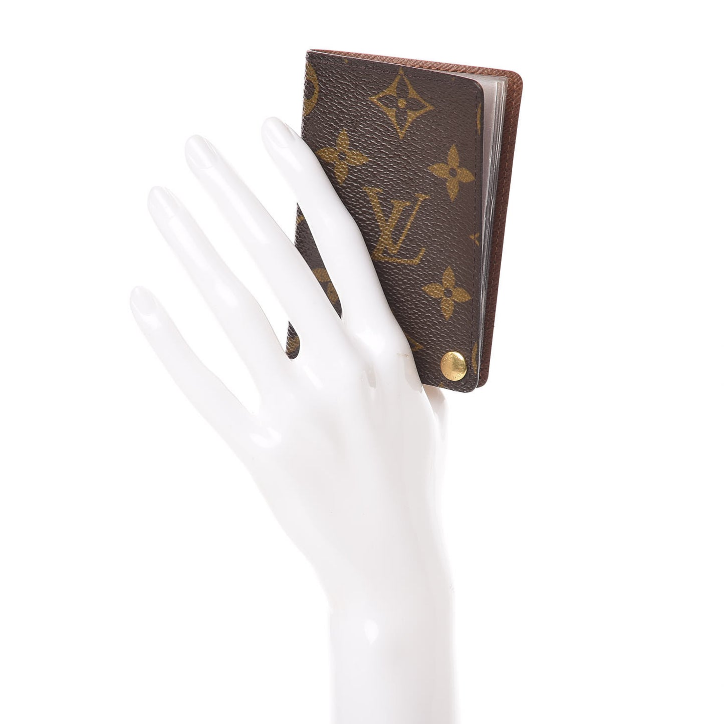 Monogram Credit Card Photo Holder