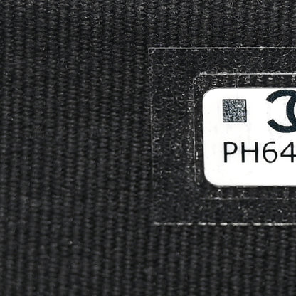 Chanel Pearly Lambskin Quilted Zip Card Holder So Black 7 of 8