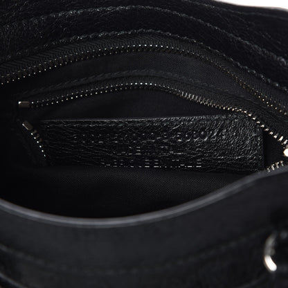 Balenciaga Agneau Classic Silver Hardware Mini City Black 9 of 9