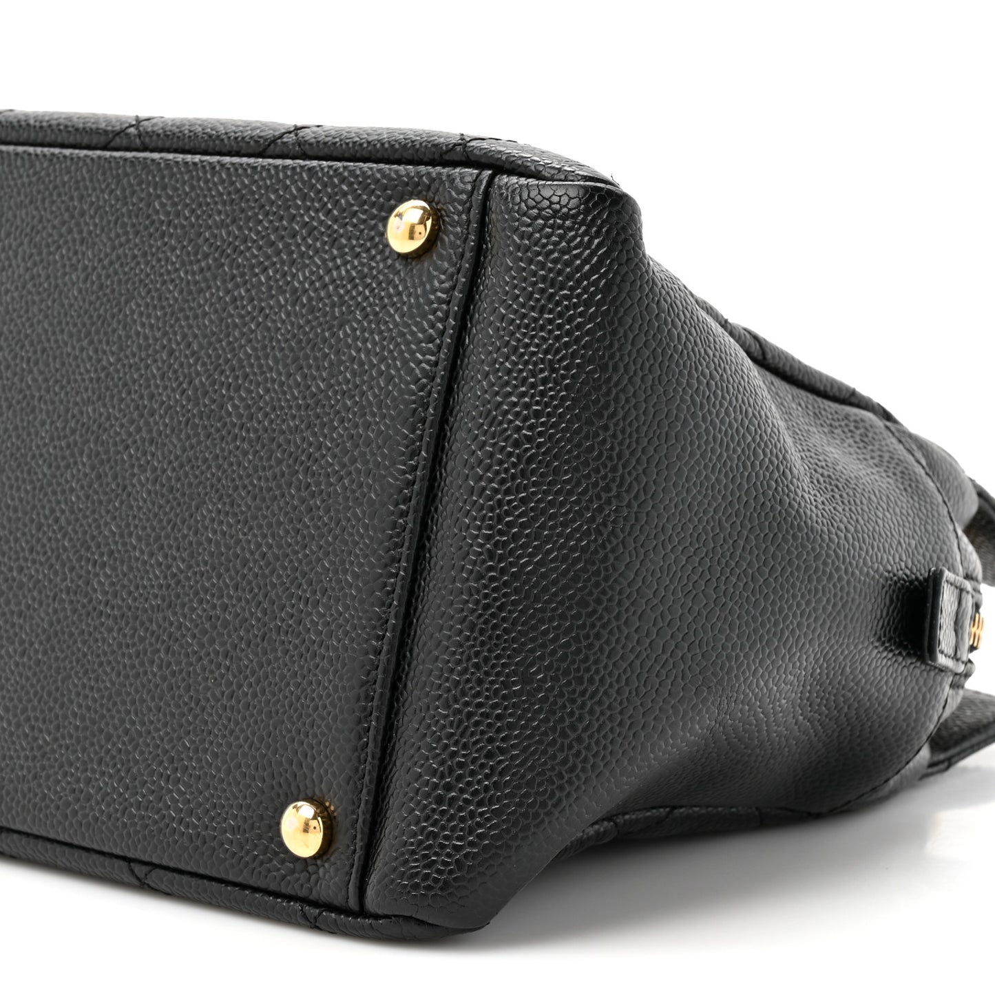 Caviar Quilted Petit Timeless Tote PTT Black