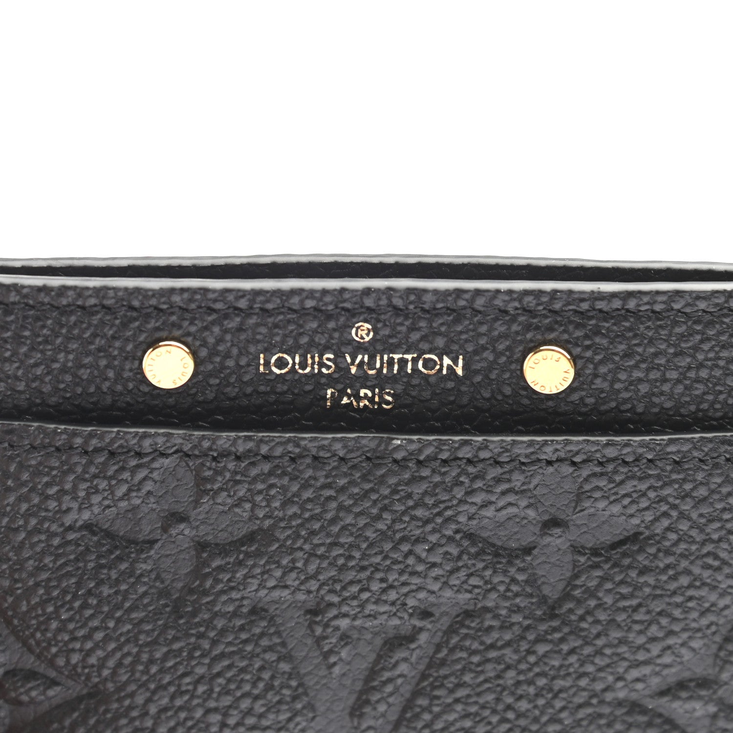 Louis Vuitton Empreinte Card Holder Black 7 of 7
