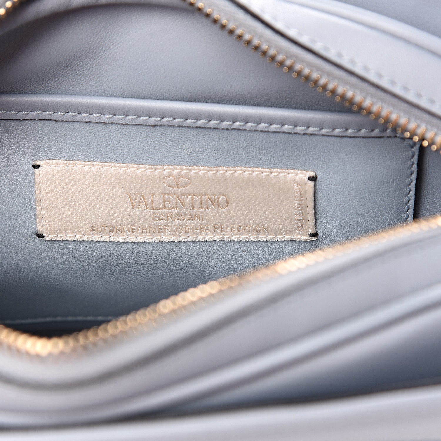 Valentino Garavani Vitello Small Logo Go Crossbody Bag Water Sky 5 of 9