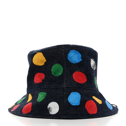 Louis Vuitton LOUIS VUITTON LV x YK Monogram Dots Bucket Hat 6 of 10