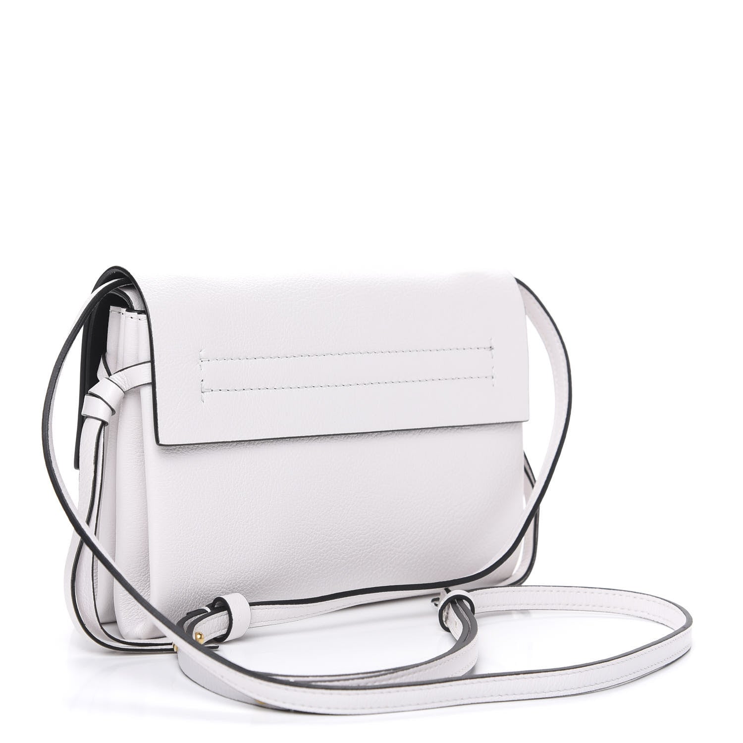 Valentino Garavani Buffalo Small VRing Crossbody Bag White 2 of 7
