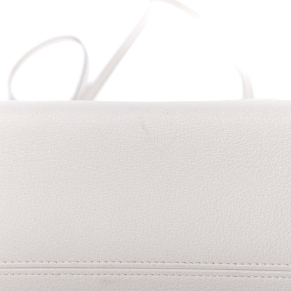 Christian Dior Calfskin Perforated Cannage Dioriva Tote White 10 of 13