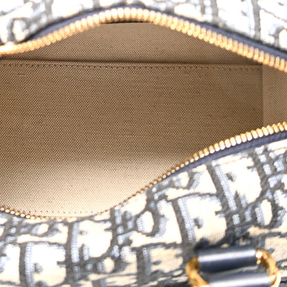 Christian Dior Oblique Groove 20 Bag Blue 5 of 10