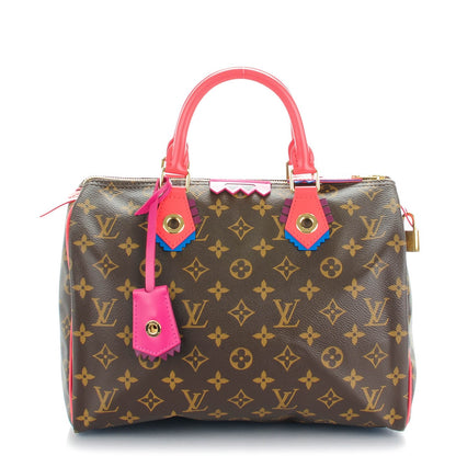 Louis Vuitton Monogram Totem Speedy 30 Flamingo 1 of 7