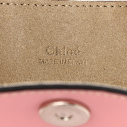 Chloe Suede Calfskin Mini Faye Bracelet Bag Washed Pink 5 of 12