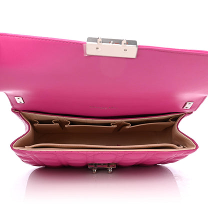 Christian Dior Lambskin Cannage Miss Dior Promenade Pouch Fuchsia 4 of 4