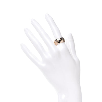 Bulgari 18K Rose Gold Monologo Band Ring 55 7.25 2 of 7
