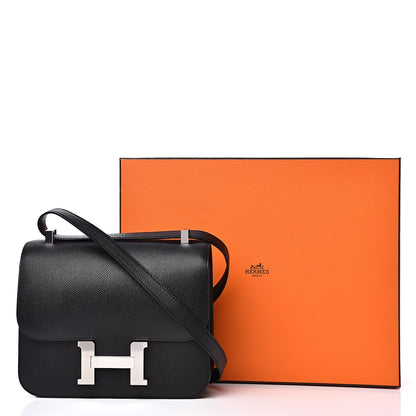 Hermes Epsom Constance 24 Black 10 of 10
